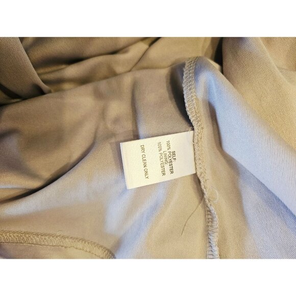 Lulus pleated maxi dress size Large spaghetti strap gray adjustable strap - Picture 12 of 12